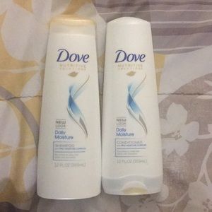 Dove Daily Moisture Shampoo and Conditioner